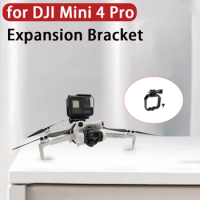 Expansion bracket For DJI Mini 4 Pro/Mini 3 Pro/Mini 3 Multi-functional Lightweight Sports Camera 1/4 Adapter for DJI Mini 4 Pro