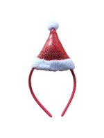 ที่คาดผมซานต้า Scoth Xmas23  LX-27-RED 6x21x2 cm. แดง