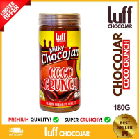 LUFF CHOCOJAR PREMIUM 400ML (NO TOPING) - Mini Koko Crunch/ Koko Ball/ Crispy Cookie/ Bubble Rice/ M