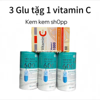 3 Hộp Viên Uống Glutathione 600 Dr Lacir Kỉ Niệm 1 Vitamin C - Hỗ Trợ Làm Đẹp ( 5glu kỉ niệm 1 vtmC 