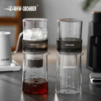Ice Drip Cold Brew Coffee Pot Set Drip Filter coffee Iced Tools Barista Hand-made Glass Coffee Maker Household Pour over Kettle