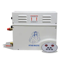 3KW 220V Steam Generator Sauna Steam Machine Home Dry Streaming Furnace Wet Digital Controller Steamer 1PC