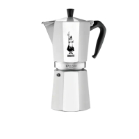 【Bialetti 比亞樂堤】經典摩卡壺MOKA-12杯份(義式濃縮/露營咖啡壺/原廠保固2年)