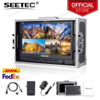 SEETEC ATEM156-CO 15.6” 4K HDMI Multiview Portable Carry-on Live Streaming Broadcast Director Monitor for ATEM Mini Mixer Pro