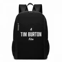 Total Darkness Backpack Tim Burton Backpacks Student Multifunction Bag Print Men's - Women's High quality Trending Sports Bags