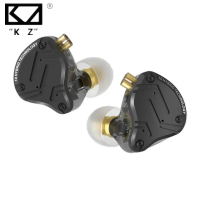หูฟังชนิดใส่หู, KZ ZS10 PRO X, ไฮบริดโลหะ, เบส HIFI, ชุดหูฟังสำหรับเล่นกีฬา, ตัดเสียงรบกวน, พร้อมที่