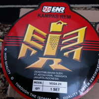 Kampas Rem model Vega zr 1set merek ENR