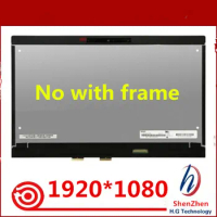 Original 13.3" LCD Touch screen Digitizer Assembly For HP Spectre X360 13-ae 13-ae019nl Panel laptop 1920*1080 no with frame