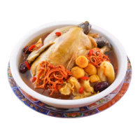 【鮮食家】干貝蟲草花膠雞 2200g/包(年菜 團圓飯 2025 限時限量款 經典年菜)