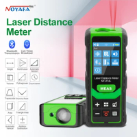 Noyafa Laser Distance Meter Green Beam Laser Rangefinder High Accuracy Professional Laser Meter Range Finder Measure Device Tool