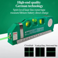 Green light Laser Receiver Rotary Laser Level For The Floor Prism Level Laser Leveling Unit Laser Guide Wall Laser Horizontal