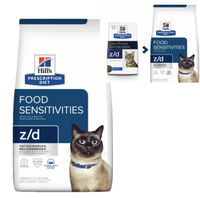 Hills希爾思 zd z/d 皮膚食物敏感護理配方貓飼料  4磅(7905)
