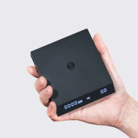 Black Mirror Nano Scale Pour over Coffee Espresso Scale 0.1g / 2kg Electronic DIGITAL scale 3 modes Built-in AutoTimer