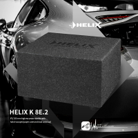 M5r【HELIX K 8E.2】 德國製造 8吋重低音 音箱型重低音 專業汽車音響 BuBu車用品