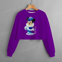 Disney Kids Sweatshirt Anime Hoodie Girl Sweat Shirt Hoodies for Girls of 14 Years Children's Sweater 14 Year Xxx Snow White