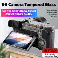 A6700 A6400 A6500 A6600 Camera Screen Protector 9H Hardness Tempered Glass for Sony Alpha 6400 A6000 Protective Film Cover