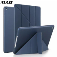 For ipad 9.7 2018 Case Leather Silicone Soft Back Cover Case For ipad 6th Generation Case Smart Cover For ipad 9.7 2017 Case