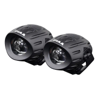 【PIAA】220R 兩輪雙色蛋蛋燈 LED輔助燈/霧燈 機車專用(白+黃+混和光/三模式《加碼送安裝用保桿夾》)