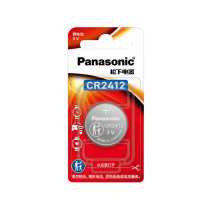 【Panasonic 國際牌】CR2412 鈕扣型電池 3V專用鋰電池-單顆入