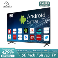 VOVOVA Smart TV 50 42 32 30 inches Full HD LED Slim Flat Screen Yotube Netflix Android Digital evision WiFi Screen Monitor On Sale