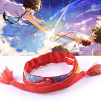 KN001 – BACA DESKRIPSI Gelang / Bracelet Anime Manga Cosplay Jepang Kimi no Nawa Your Name KLIP SAJA
