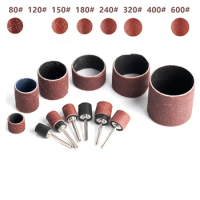 Grinding Wheel Set #80#150#180#240#320#600 Grinding Wheels with 6.35mm 12.7mm Grinding Wheels for Dremel Rotary Tools