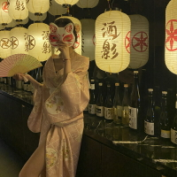 日式和服 神明少女和服套裝日式拍照服裝女日系藝術照孕婦寫真衣服浴衣和風【HZ66832】