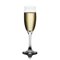 6安笛形香檳杯高腳杯玻璃杯玻璃杯高腳杯創意家居酒具杯具杯子