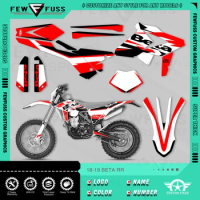 FEWFUSS Custom Team Graphic Decal &amp; Sticker Kit For BETA 2018 2019 RR RR-S 125 200 250 300RR 350 390 430 480 RR-S RX 010
