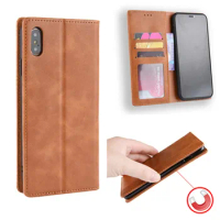 For iPhone XS Case For iPhone XS Max Luxury PU Leather Wallet Magnetic Adsorption Case For Apple iPhone Xs X S Max Phone Bags
