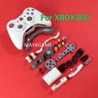 OCGAME Repair Parts game console Housing Case Shell with Full Buttons Accesories kits for xbox 360 xbox360 wireless Controller