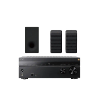 【SONY 索尼】8K 7.2聲道 環繞擴大機組合(STR-AN1000+SA-SW3+SA-RS3S)
