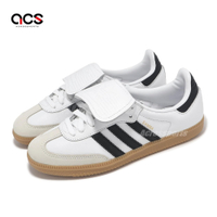 adidas 休閒鞋 Samba LT W 女鞋 男鞋 白 黑 皮革 麂皮 復古 德訓鞋 愛迪達 IG4279