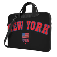 Laptop Sleeve Bag I LOVE NEW YORK Protective Briefcase Bag City America For Macbook Air Acer Dell 13 14 15 Print Computer Case