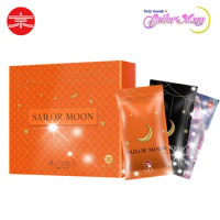 Sailor Moon Cards Collection Japanese Anime Girls Characters Tsukino Usagi Goddess Story Series Games Cards Box Xmas Gifts Toys