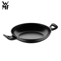 德國WMF 特價組合 ProfiSelect 雙耳式不沾平底鍋28cm+玻璃附蓋大容量烤鍋