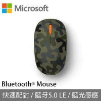 【快速到貨】微軟Microsoft 精巧藍牙滑鼠-叢林綠 (迷彩特別版) (8KX-00037)