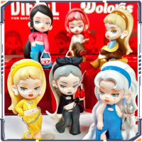 Genuine Dolores Blind Box Anime Figure Cute Diesel Autumn Winter Limited Secret Box Hand Model Doll Display Girl Decoration Gift
