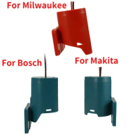 For Bosch/Milwaukee/Makita Adapters 10.8V 12V Battery Power Connector Adapter Dock Holder 14AWG Wires Connectors Power Blue