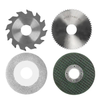 Mini Multifunctional Table Saw Blade 2.5inch Diameter 63mm HSS Alloy Emery Resin Saw Blade Electric Saw Blade DIY Power Tools