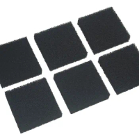 Pack of 6 Compatible Carbon Aquarium Filter Sponge for Juwel Compact / Bioflow 3.0 / M