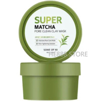 Korea Some By Mi Super Matcha Pore Clean Clay Mask 100g Shrinking Pores Cleansing Facial Mask Oil-Control Soothing Skin Care