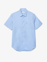 เสื้อเชิ้ตแขนสั้นผู้ชาย ผ้าคอตตอน CH8528_HBP สีฟ้า