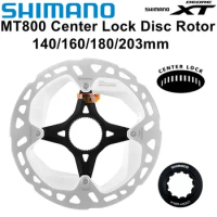SHIMANO DEORE XT RT-MT800 Disc Brake Rotor Center Lock 140/160/180mm Lightweight MT800 Bicycle Disc Brake Original Bike Parts