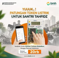 BMH- Sedekah Patungan Token Listrik