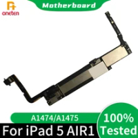 For iPad 5 Air1 A1474 A1475 Clean iCloud Motherboard Unlock Mainboard For iPad5 16G 32G 64G Wifi Cellular Version Good Working