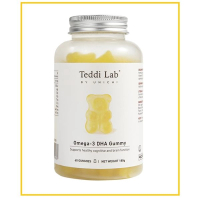 UNICHI 小熊軟糖金桔檸檬味60粒 OMEGA 3 DHA GUMMY 60 GUMMIES