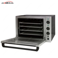 EC01C Electric Double Fans Convection Oven Stainless Steel Steam Function Top Heating Convection Toaster Oven with Tray