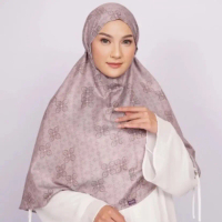 KERUDUNG BERGO MOTIF ELZATTA SABELYA YARA Jilbab Rayon Panjang