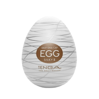 日本TENGA一次性奇趣蛋自慰蛋 EGG10周年新世代系列 EGG-018絲絨II型挺趣蛋(SILKY II)【本商品含有兒少不宜內容】